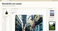 Desktop Screenshot of membrilloconcanela.blogspot.com