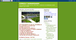 Desktop Screenshot of cienciayhumanidades.blogspot.com