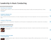 Tablet Screenshot of conductingleadershipnizam.blogspot.com