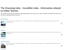 Tablet Screenshot of charmingindia.blogspot.com