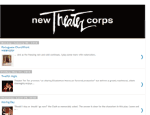 Tablet Screenshot of newtheatercorps.blogspot.com
