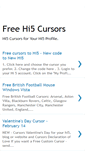 Mobile Screenshot of freehi5cursors.blogspot.com