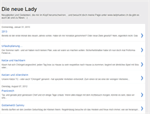 Tablet Screenshot of ladyhueber.blogspot.com
