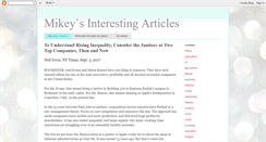 Desktop Screenshot of mikeysinterestingarticles.blogspot.com