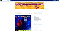 Desktop Screenshot of kontracorriente.blogspot.com