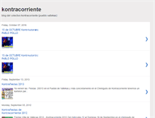 Tablet Screenshot of kontracorriente.blogspot.com