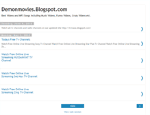Tablet Screenshot of demonmovies.blogspot.com