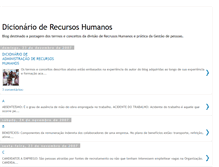 Tablet Screenshot of dicionarioderh.blogspot.com