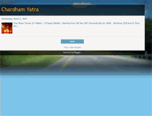 Tablet Screenshot of dhamyatra.blogspot.com