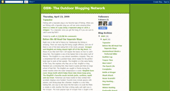 Desktop Screenshot of obn-theoutdoorbloggingnetwork.blogspot.com