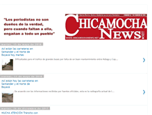 Tablet Screenshot of chicamochanews-estadodecarreteras.blogspot.com