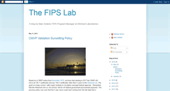 Desktop Screenshot of fips140.blogspot.com
