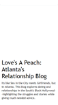 Mobile Screenshot of lovesapeach.blogspot.com