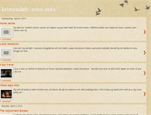 Tablet Screenshot of hallakvik.blogspot.com