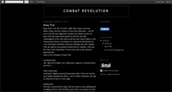 Desktop Screenshot of combatrevolution.blogspot.com