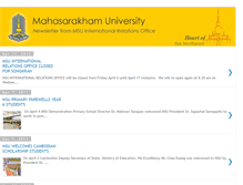 Tablet Screenshot of mahasarakhamuniversity.blogspot.com
