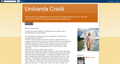 Desktop Screenshot of cristonaumbanda.blogspot.com