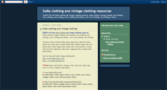 Desktop Screenshot of indieclothingpod.blogspot.com