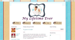 Desktop Screenshot of mylifetimeever.blogspot.com