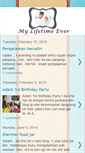 Mobile Screenshot of mylifetimeever.blogspot.com