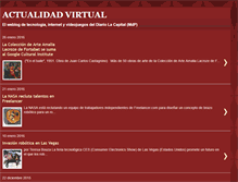 Tablet Screenshot of lacapital-actualidadvirtual.blogspot.com