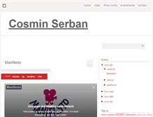 Tablet Screenshot of cosminsherban.blogspot.com