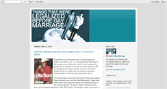 Desktop Screenshot of beforegaymarriage.blogspot.com