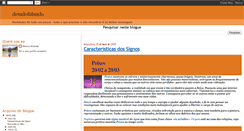 Desktop Screenshot of detudofalando.blogspot.com