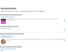 Tablet Screenshot of detudofalando.blogspot.com