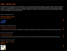 Tablet Screenshot of no-como-no.blogspot.com
