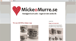 Desktop Screenshot of mickeomurre.blogspot.com
