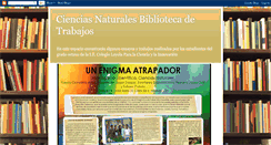 Desktop Screenshot of cienciasnaturalesloyola.blogspot.com