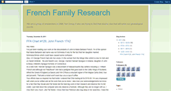 Desktop Screenshot of frenchresearchers.blogspot.com