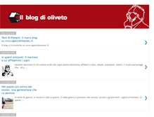 Tablet Screenshot of ilblogdioliveto.blogspot.com
