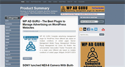 Desktop Screenshot of productsummary.blogspot.com