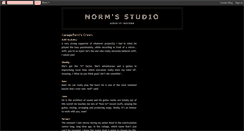 Desktop Screenshot of normstudio.blogspot.com