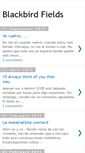 Mobile Screenshot of blackbirdfields.blogspot.com