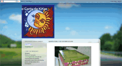 Desktop Screenshot of cantodakikas.blogspot.com