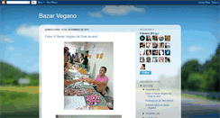 Desktop Screenshot of bazar-vegano.blogspot.com