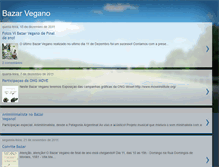 Tablet Screenshot of bazar-vegano.blogspot.com