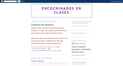 Desktop Screenshot of encochinadosenclases.blogspot.com