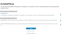 Tablet Screenshot of klismaphilia.blogspot.com