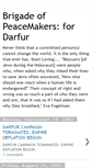 Mobile Screenshot of brigadeofpeacemakersfordarfur.blogspot.com