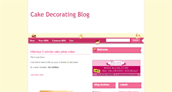 Desktop Screenshot of learncakedecorating.blogspot.com