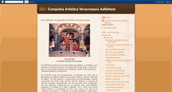 Desktop Screenshot of grupoartisticoveracruzanoadlibitum.blogspot.com