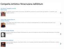Tablet Screenshot of grupoartisticoveracruzanoadlibitum.blogspot.com