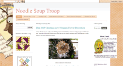 Desktop Screenshot of noodlesouptroop.blogspot.com