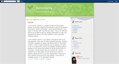 Desktop Screenshot of electroneering.blogspot.com