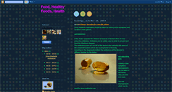 Desktop Screenshot of healthfood123.blogspot.com