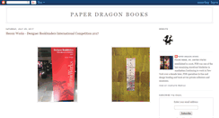 Desktop Screenshot of paperdragonbooks.blogspot.com